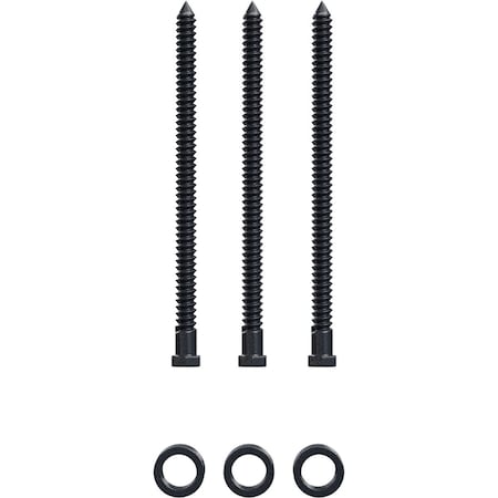 Ekena Millwork Barnfold 2-Door 1/2" Extension Kit, Dark Gray GB6007M2EDG
